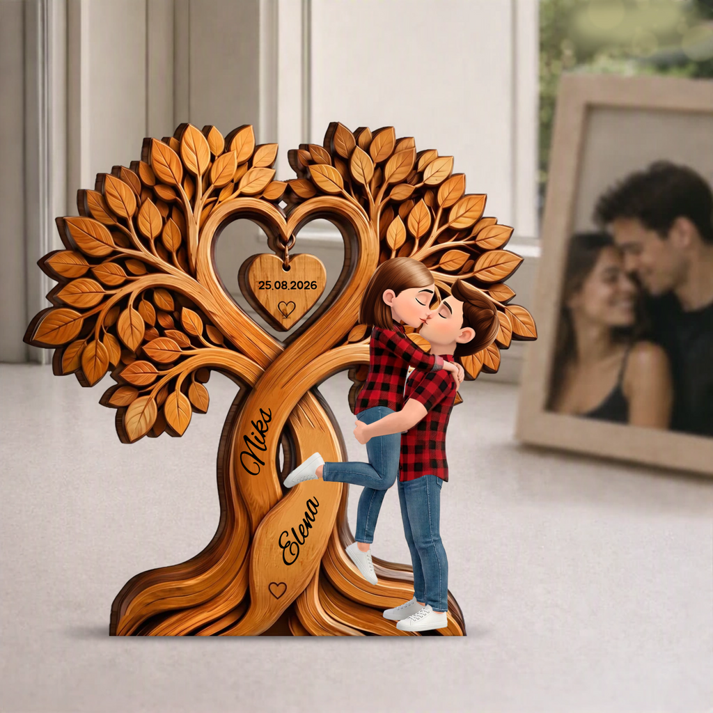 Tree Couple Wooden
