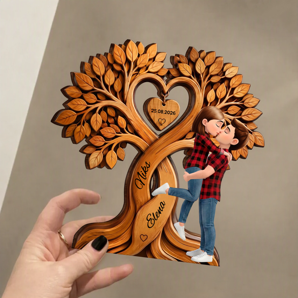 Tree Couple Wooden